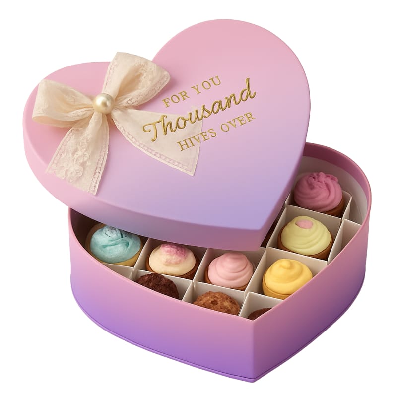 LB-06 Chocolade Deksel- en Bodemdoos