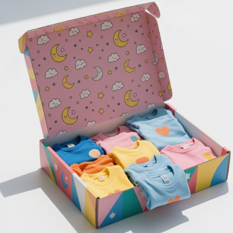 RB-201 Babykleding Stijve Doos