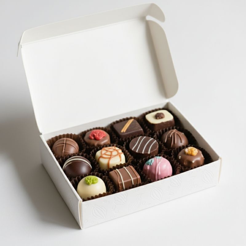 RB-209 Chocolade stijve doos