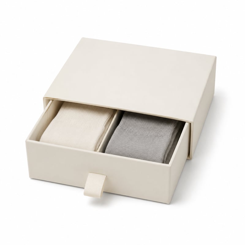 Ladebox voor sokkenpaar