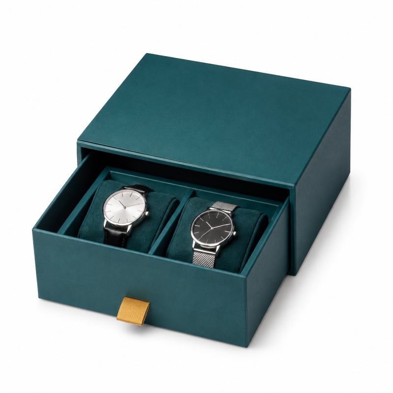 Ladebox voor horlogepaar