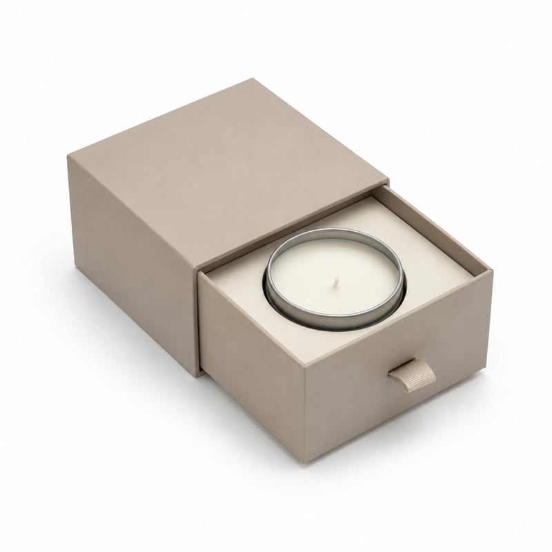Ladebox voor kaarsblikje