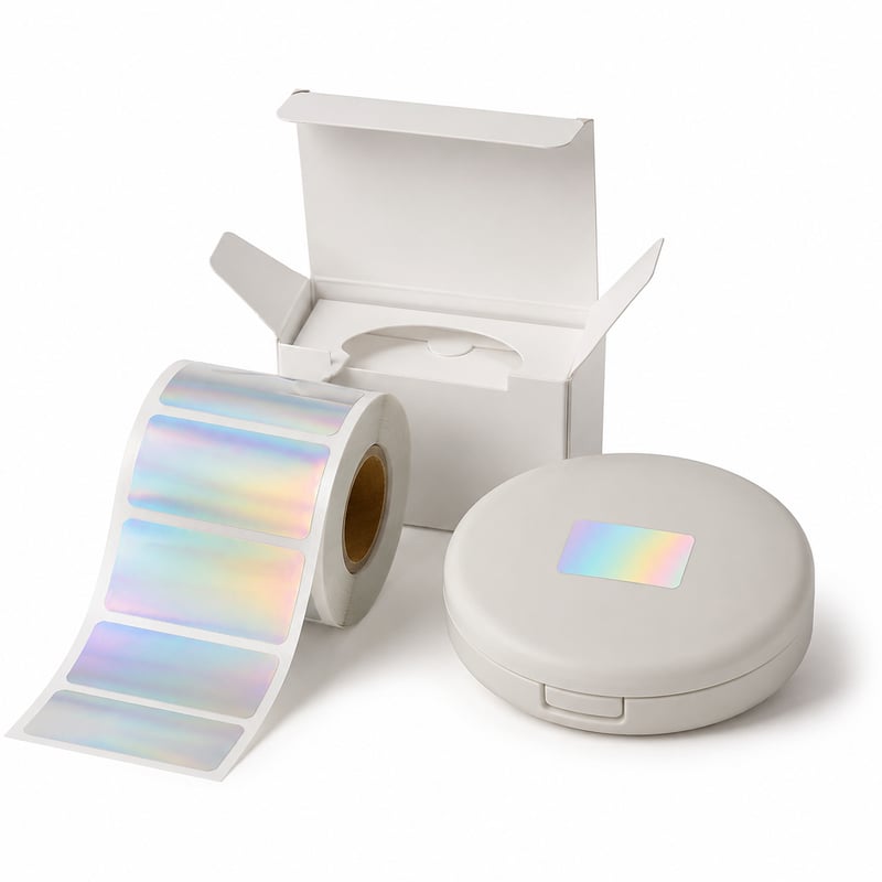 Holografische make-uplabels