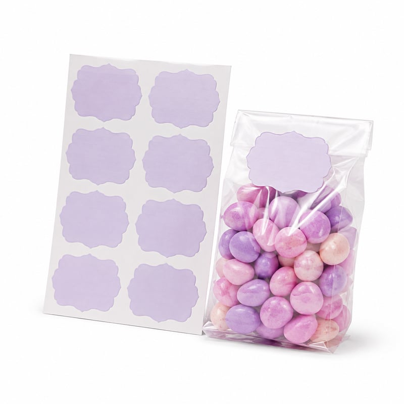 Sluitlabels voor zoetwaren