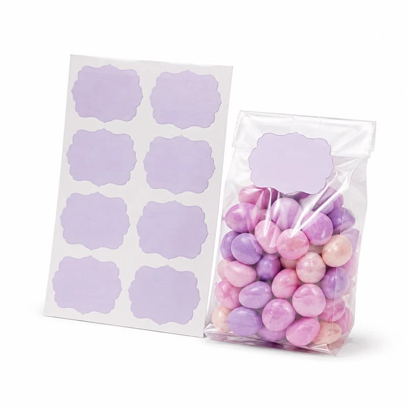 Sluitlabels voor zoetwaren