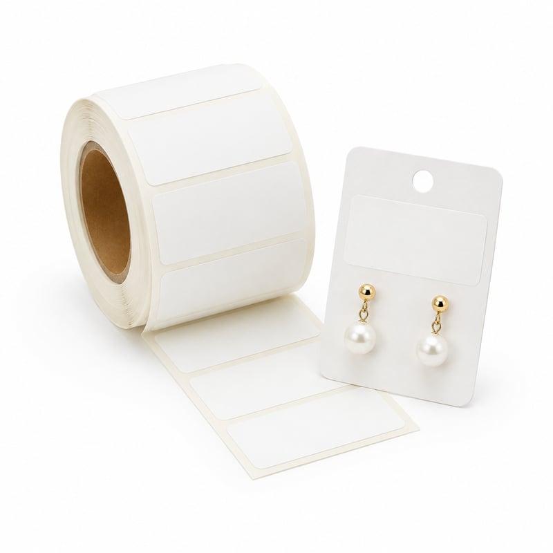 Labels voor oorbelkaartjes