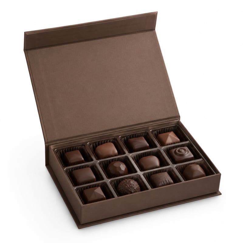 Magneetdoos voor ambachtelijke chocolade