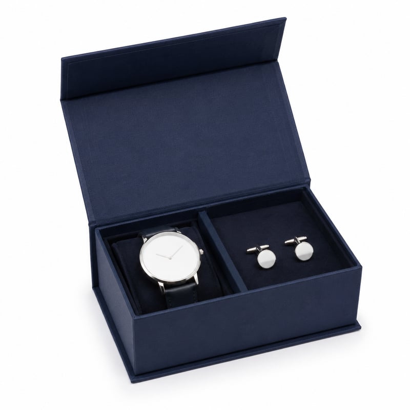 Magneetdoos voor horloge en manchetknopen
