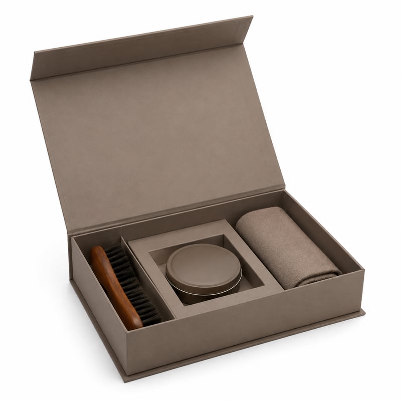 Magneetdoos voor schoenverzorging