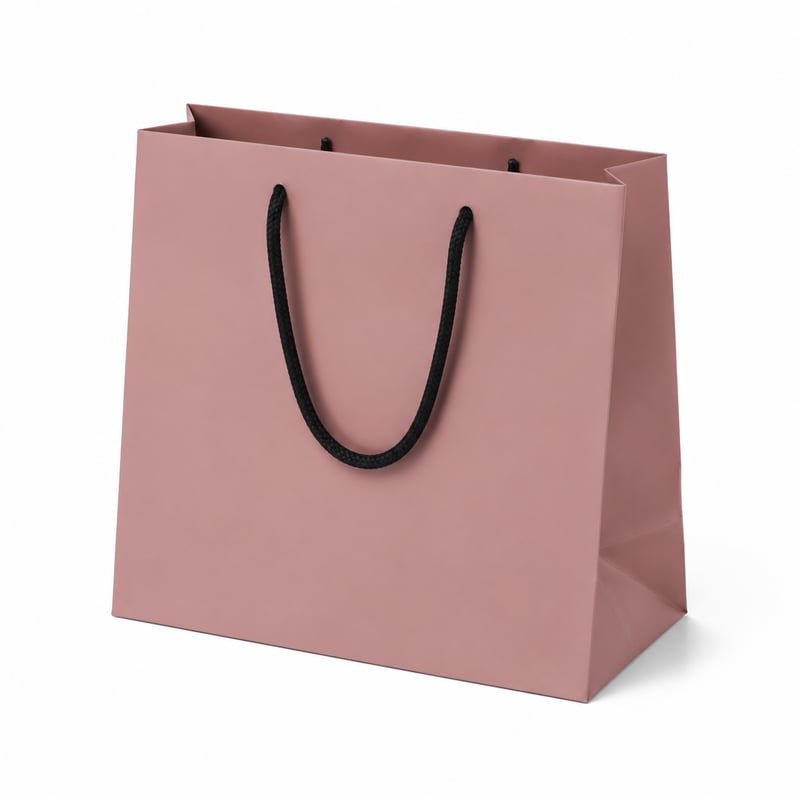 Papieren boodschappentas voor make-up