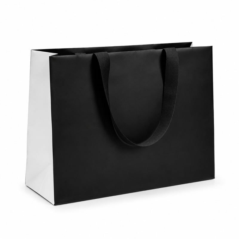 Papieren tas voor modewinkel