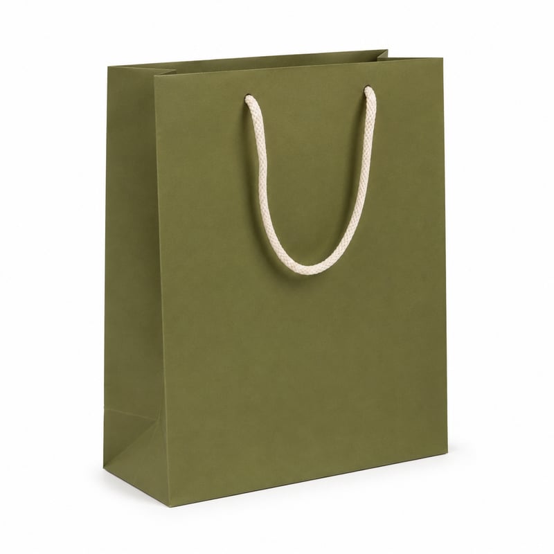 Papieren tas voor theewinkel