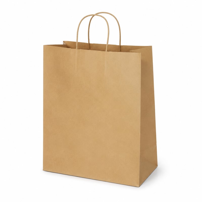 Papieren tas voor ambachtsmarkt