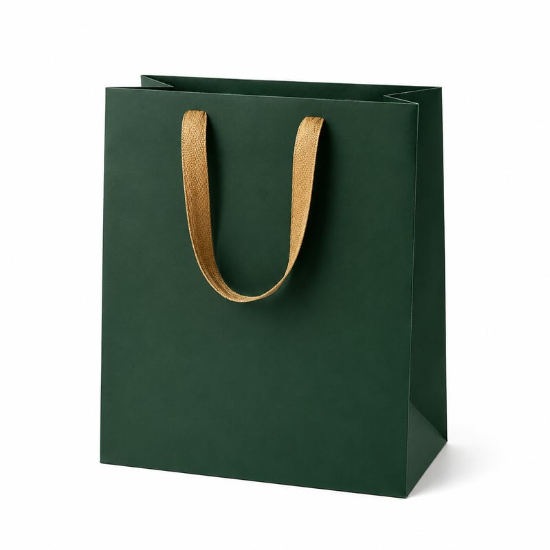 Seizoensgebonden papieren geschenktas