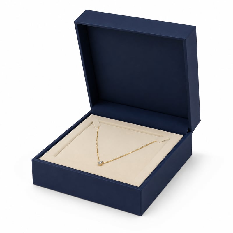 Harde doos voor gelaagde ketting