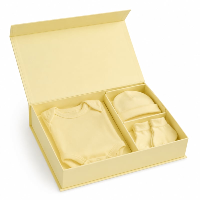 Harde doos voor babykleding