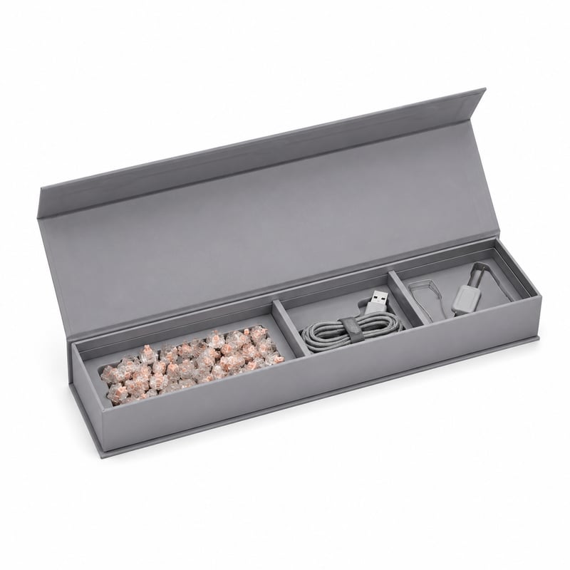 Stevige doos voor toetsenbordaccessoire